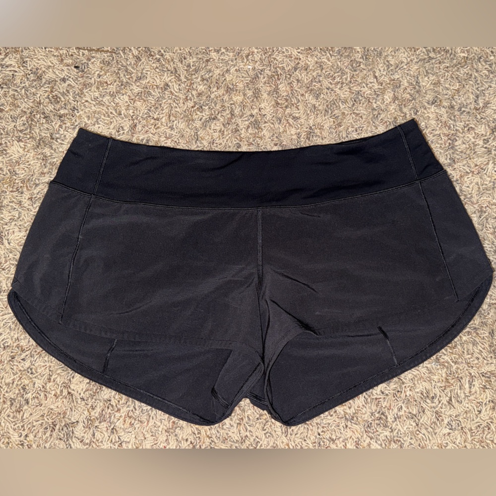 Lululemon speed up shorts black